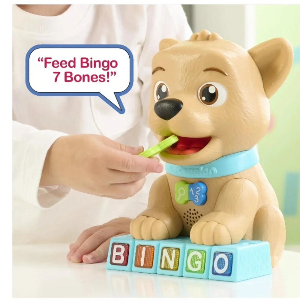 CoComelon Learning Bingo Toy - Tan and Blue😇